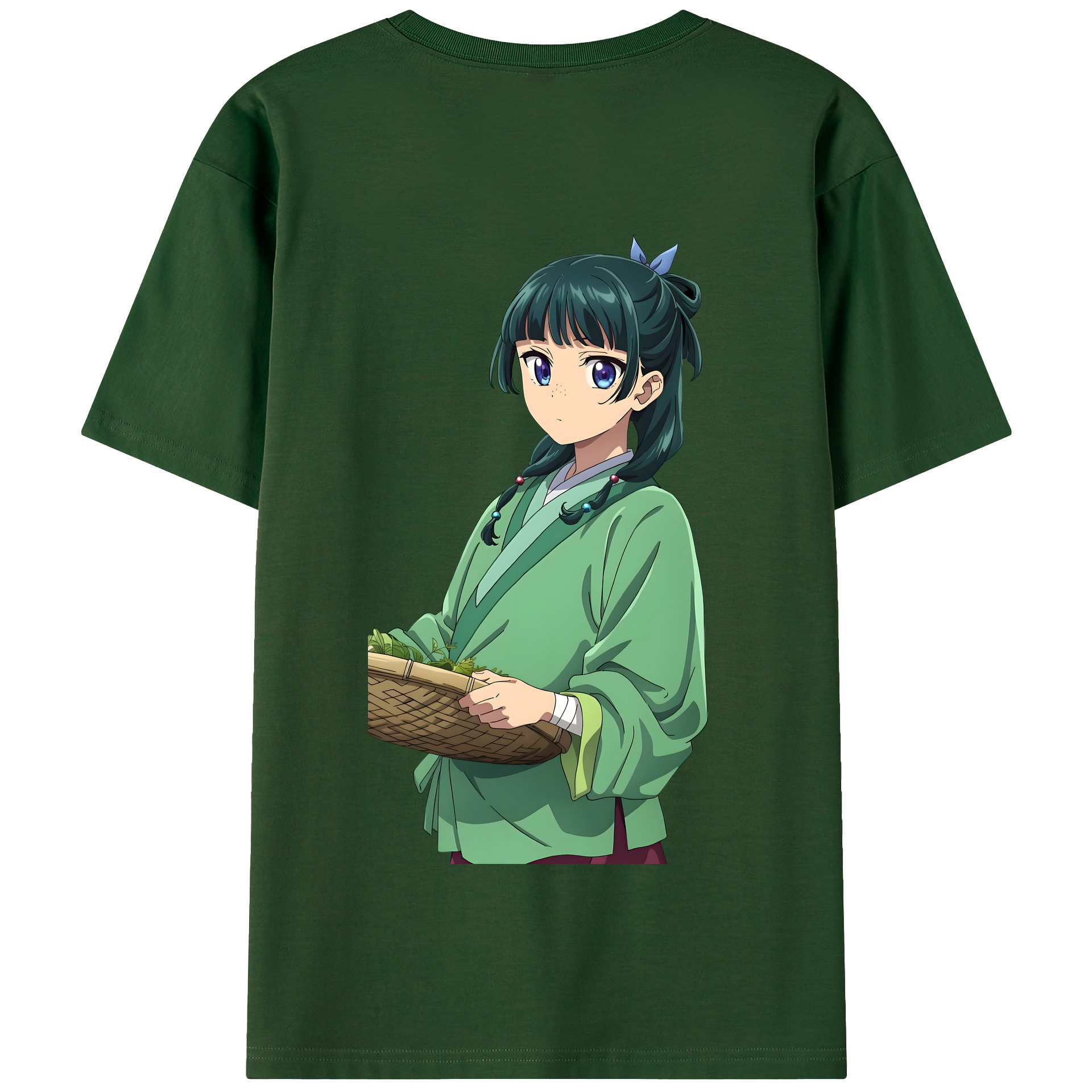 （画像用） 薬屋のひとりごと The Apothecary Diaries 綿100％半袖Tシャツ（背面プリント）